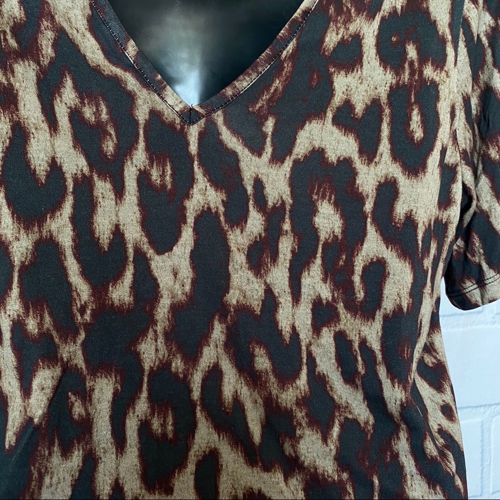 & Other Stories Leopard Print Top Size - image 4